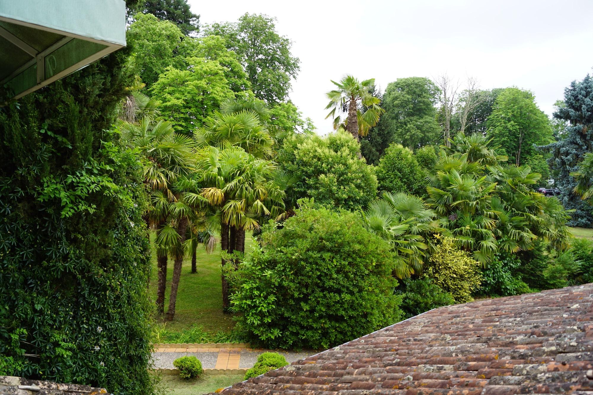 Logis Hotels- Hotel Et Restaurant Domaine De Fompeyre Bazas Kültér fotó