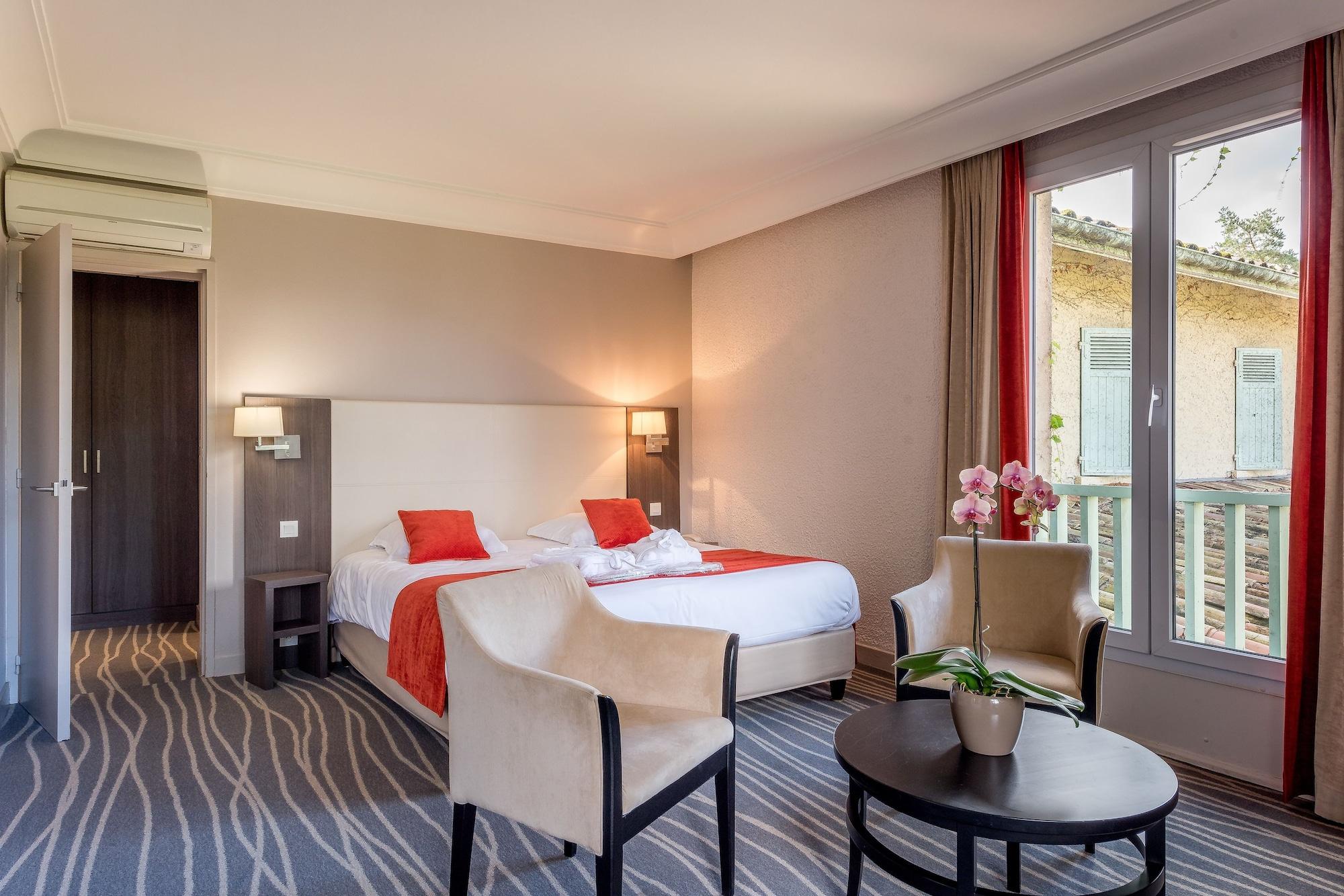 Logis Hotels- Hotel Et Restaurant Domaine De Fompeyre Bazas Kültér fotó