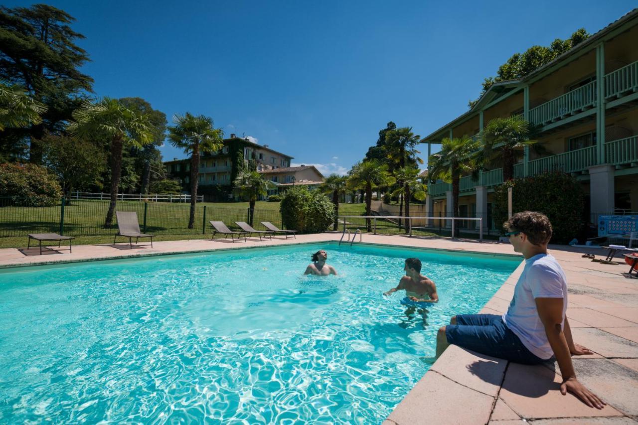 Logis Hotels- Hotel Et Restaurant Domaine De Fompeyre Bazas Kültér fotó